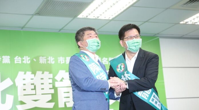 林佳龍公布何博文、李坤城任競總發言人 侯友宜仍未鬆口是否競選連任