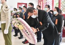 林佳龍秀服役照謝謝軍人 侯友宜秋祭緬懷英烈