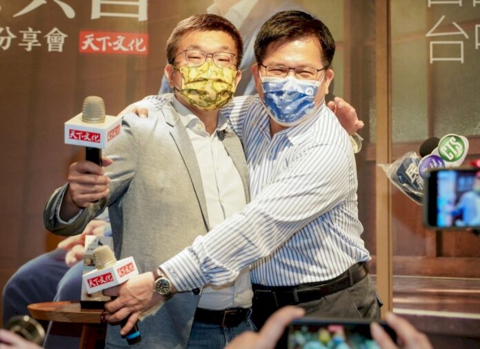 林佳龍讚聲蔡其昌新書 盼接棒台中市建設願景