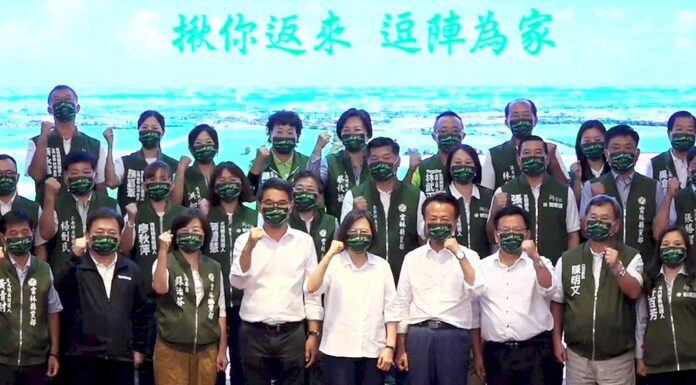 民進黨行動中常會首站雲林 宣示贏回雲嘉執政