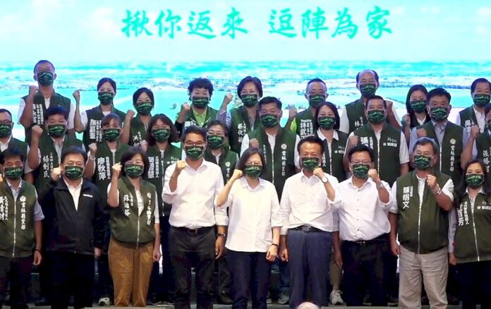 民進黨行動中常會首站雲林 宣示贏回雲嘉執政