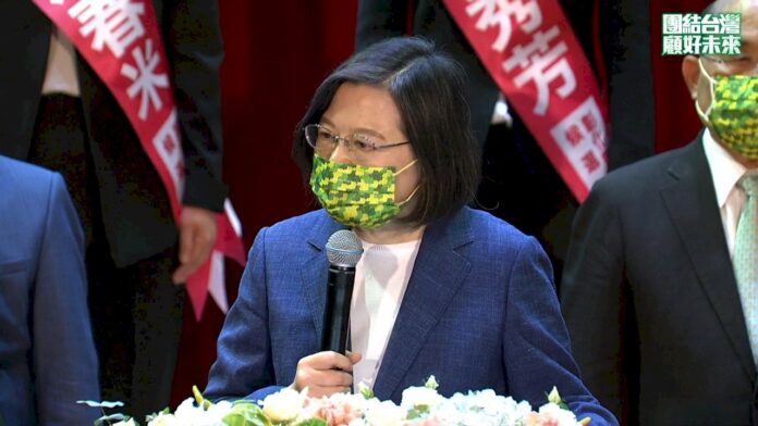 總統:民進黨推出最強最符地方需求人才 扛起「會做事」招牌