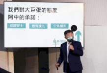 陳時中提大巨蛋政見:安全合格才發照並回歸體育初衷