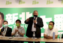 陳燕飛力挺林佳龍駁拔樁 侯友宜指打拼不分你我