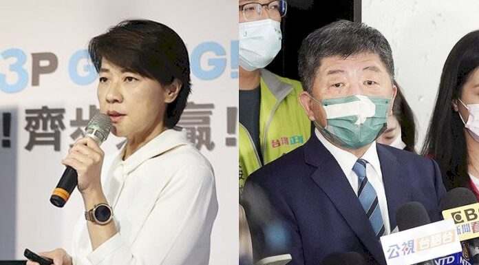 黃珊珊提雙軸線計畫 陳時中強調育兒政見有全套