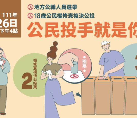 18歲公民權複決公投 中選會製作電子書隨點、隨聽