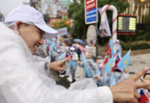 2022選戰/侯友宜合照陳紫渝 國民黨:唯一支持陳清香