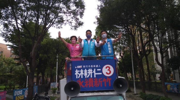 2022選戰/挺「正藍軍」林耕仁 朱立倫:與議長溝通順暢