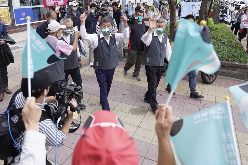 2022選戰／掮客爭議 陳時中：避免奇怪單位從中牟利 2022 九合一選舉