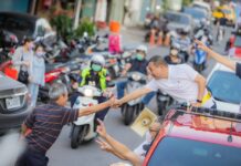 2022選戰/林口五股泰山掃街 侯友宜秀政績