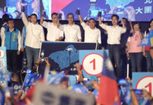 2022選戰/桃園萬人造勢 朱立倫:用選票下架雙標黨