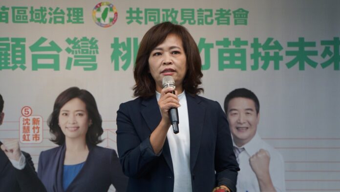 2022選戰/竹市府有大祕寶?沈慧虹:對手選情告急想抹黑