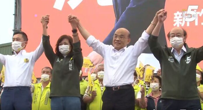 2022選戰/蘇貞昌:肯定林智堅 就支持沈慧虹