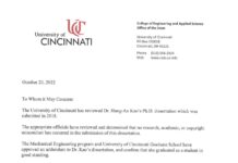 2022選戰/論文審查信 高虹安:收到時間有點忘記