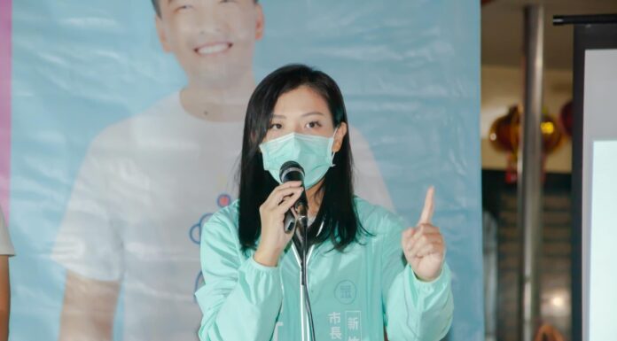 2022選戰/開馬「死亡之握」玩笑 高虹安致歉