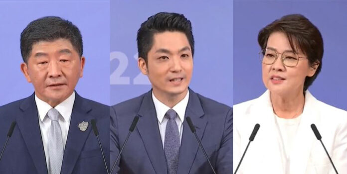 2022選戰/首都防衛 陳蔣黃均強調強化民防、避難演練