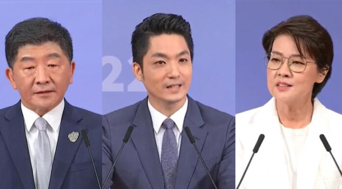 2022選戰/首都防衛 陳蔣黃均強調強化民防、避難演練