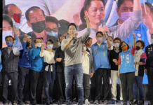 Opposition party wins big in northern Taiwan