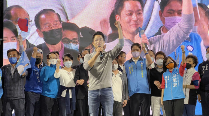 Opposition party wins big in northern Taiwan