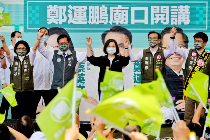 力挺鄭運鵬 蔡總統:最激戰的桃園不能輸