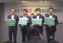 民進党「北北基桃」市長選候補、月額1200元定額乗り放題プラン打ち出す