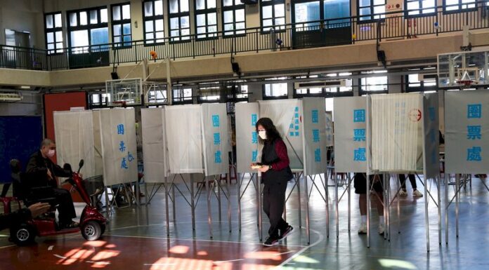 오는 11월26일, 중화민국 지방공직자 선거 투표